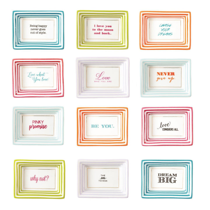 Petite Wise Sayings Trinket Tray