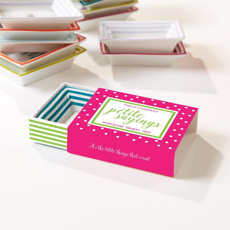 Two's Company | Petite Wise Sayings Trinket Tray