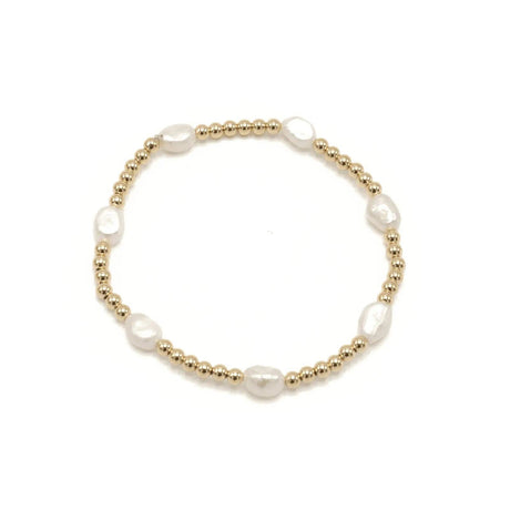 Erin Gray | Baroque Patterned Pearl Bracelet