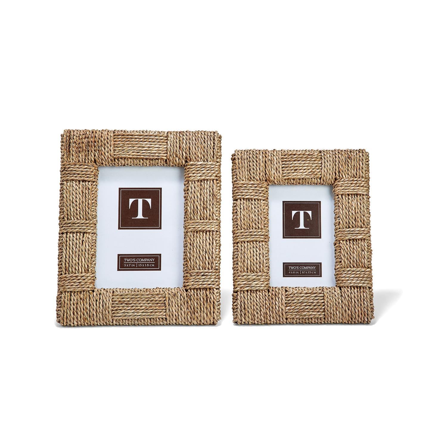Natural View Sea Grass Photo Frame
