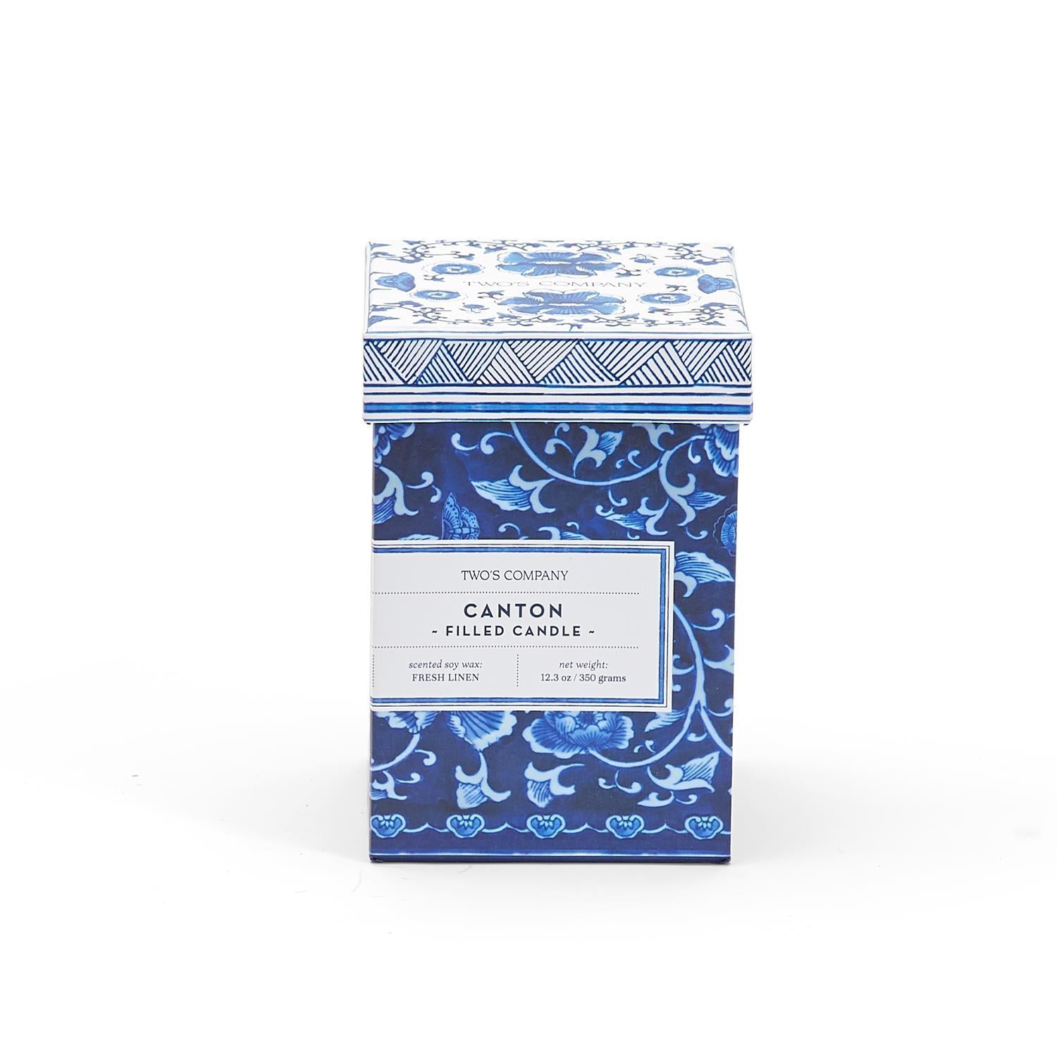 Two's Company | Canton Collection Candle With Gift Box