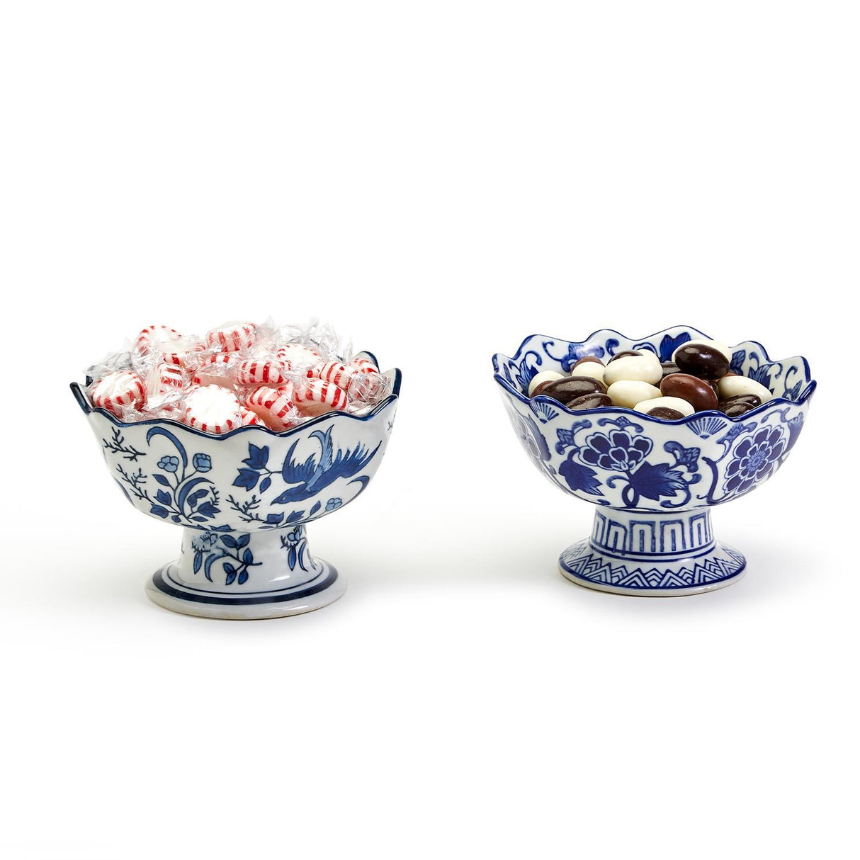 Two's Company | Scalloped Edge Footed Bowl