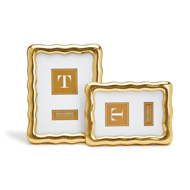 Two's Company | Vintage Ore Photo Frame With Gold Finish