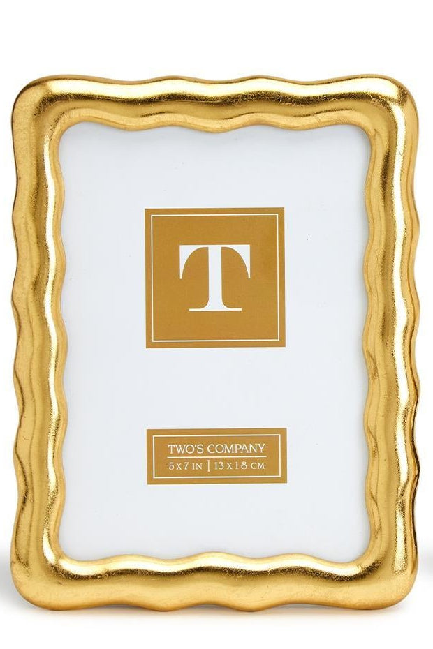 Two's Company | Vintage Ore Photo Frame With Gold Finish