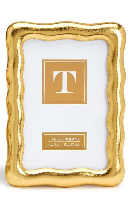 Two's Company | Vintage Ore Photo Frame With Gold Finish