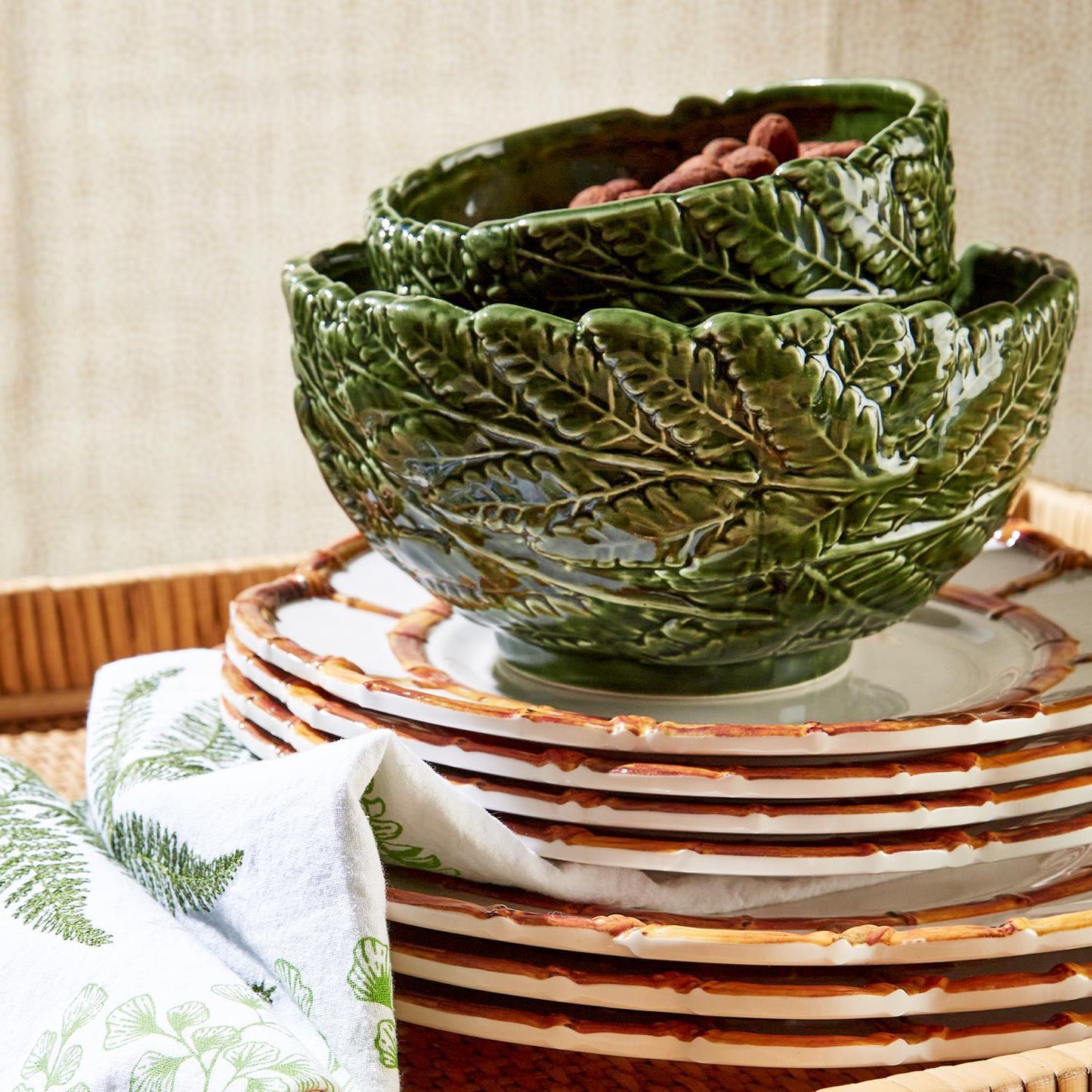 Fern Leaf Bowls