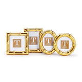 Two's Company | Gold Faux Bamboo Photo Frame