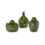 Floral Scape Relief Pattern Vase