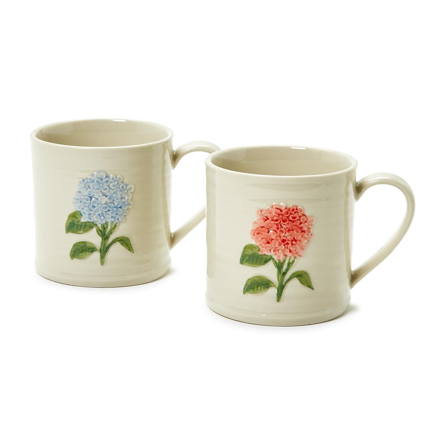 Two's Company | Hydrangea Mug Asst 2 Colors