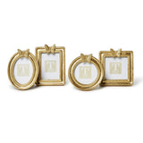 Two's Company | Golden Butterfly Gold Leaf Finish Photo Frame