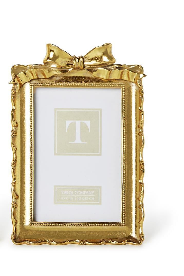 Two's Company | Gold Frames with Accent Bow