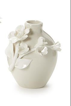 Two's Company | Mini Vases with 3-D Sculpted Flowers