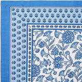 Chinoiserie Blue Block Print Design Tablecloths
