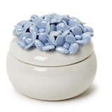 Two's Company | Hydrangea Trinket Jewelry Box with Lid