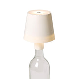 LED Touchable White Lampshade with Bottle Stopper