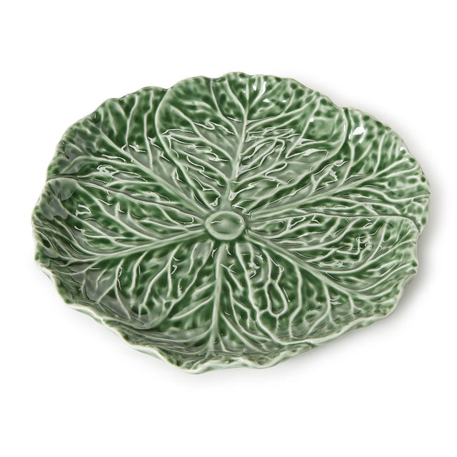 Two's Company | Cruciferous Leaf Textured Plate
