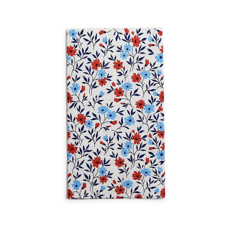 Two's Company | Red, White and Bloom 3-Ply Paper Dinner Napkins