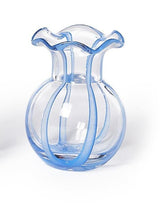 Two's Company | Ruffled Red, White and Blue Vase