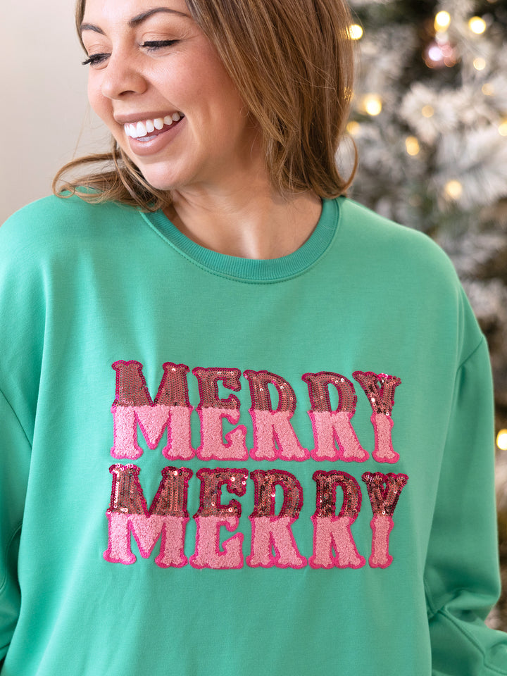 Mary Square | Sarah Sweatshirt - Merry Merry