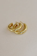 Katie Waltman | MEREDITH CZ STAR THICK HOOP