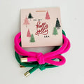 Christmas Hair Tie Stocking Stuffers