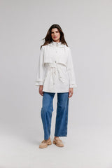 Nikki Jones | High Low Raincoat