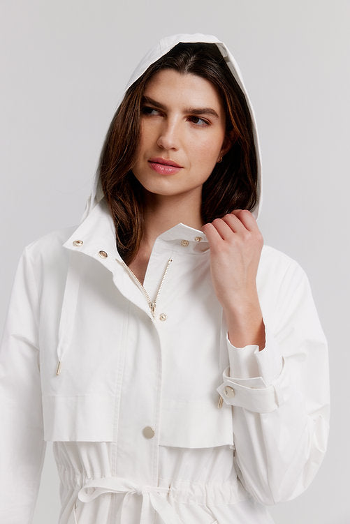 Nikki Jones | High Low Raincoat