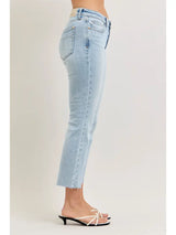 Judy Blue | Mr. Kick Flare With Raw Hem