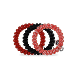 Teleties - Spiral Hair Coils | Large | Go Dawgs! Hair Ties