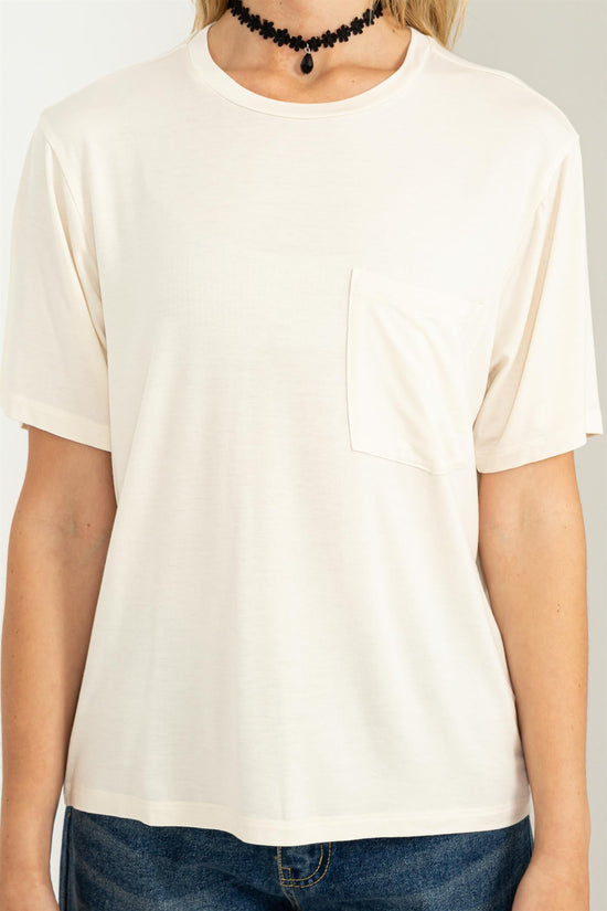 Wonderful Oversized Pocket Tee