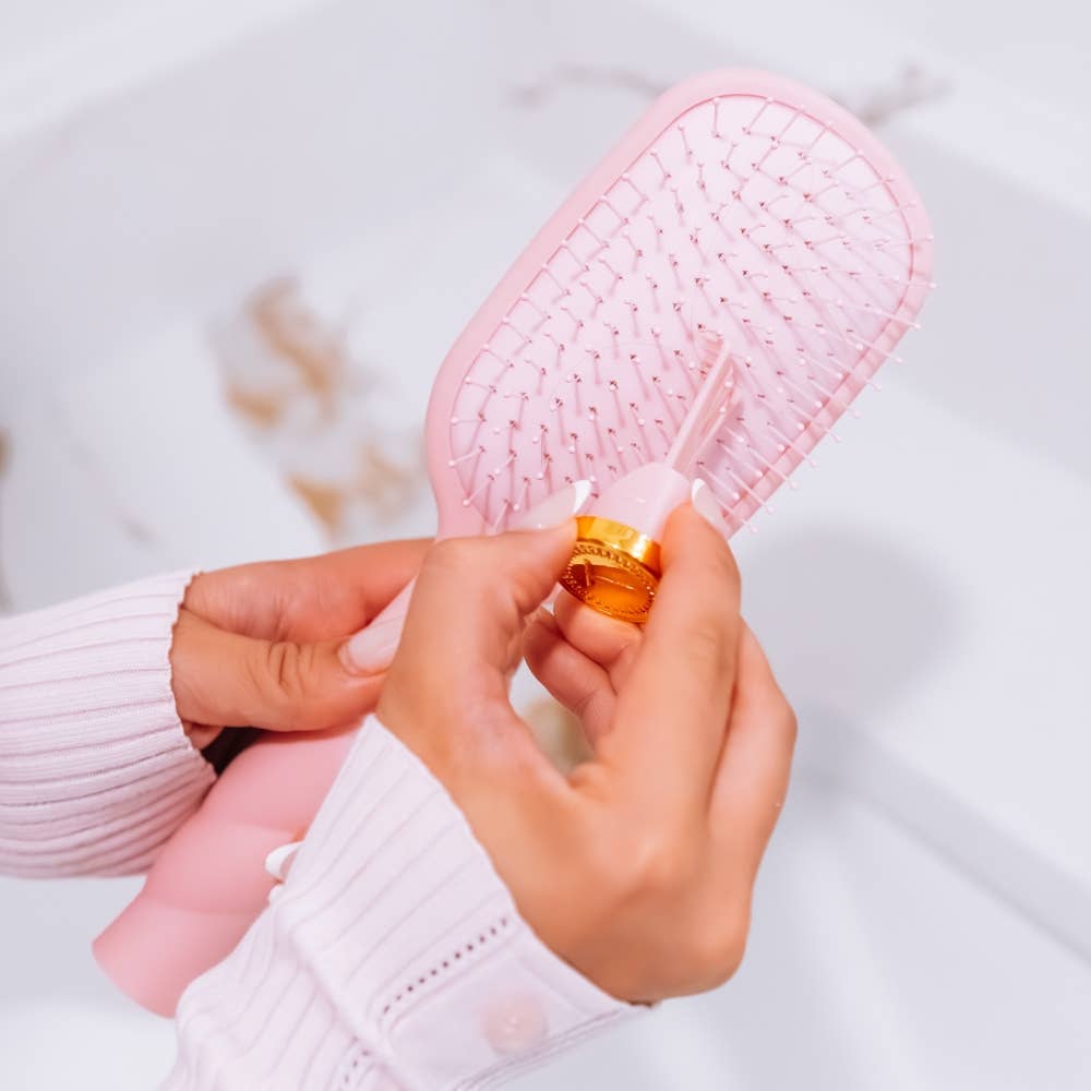 Teleties | Detangler Brush | Bubblegum Pink | Medium
