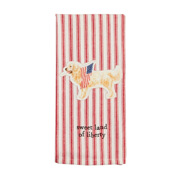 Mudpie | Dog Patch Americana Towel