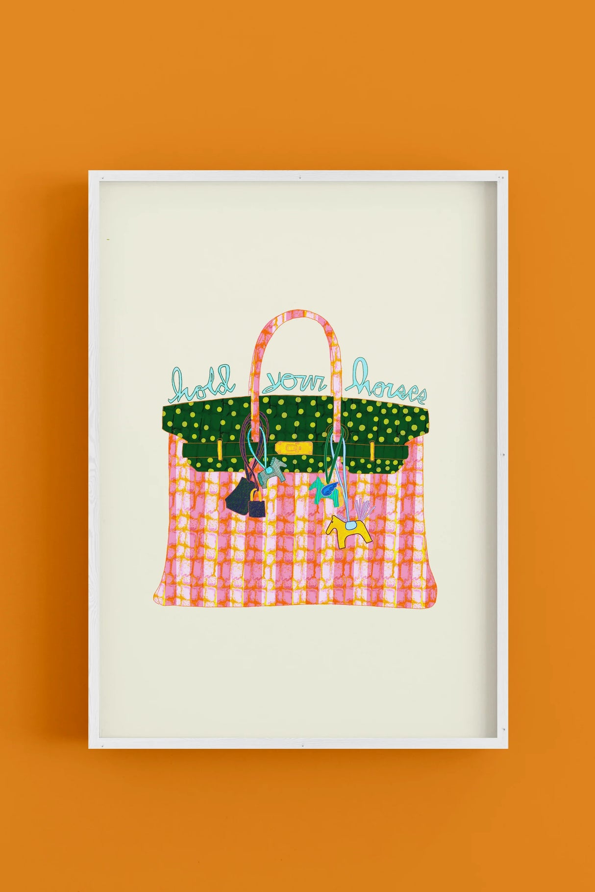 Intuitive Creative | Hold Your Horses Art Poster Print