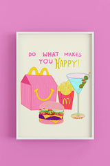 Intuitive Creations 8x10 Poster Prints | Do What Makes You Happy