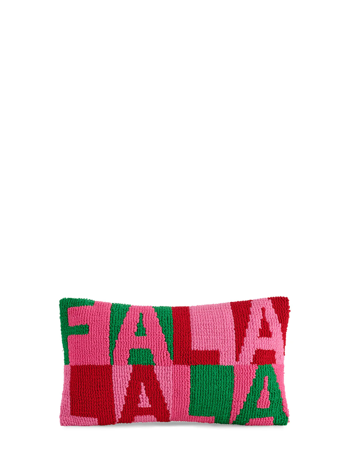 Shiraleah | "Fa La La" Tufted Pillow - Multi