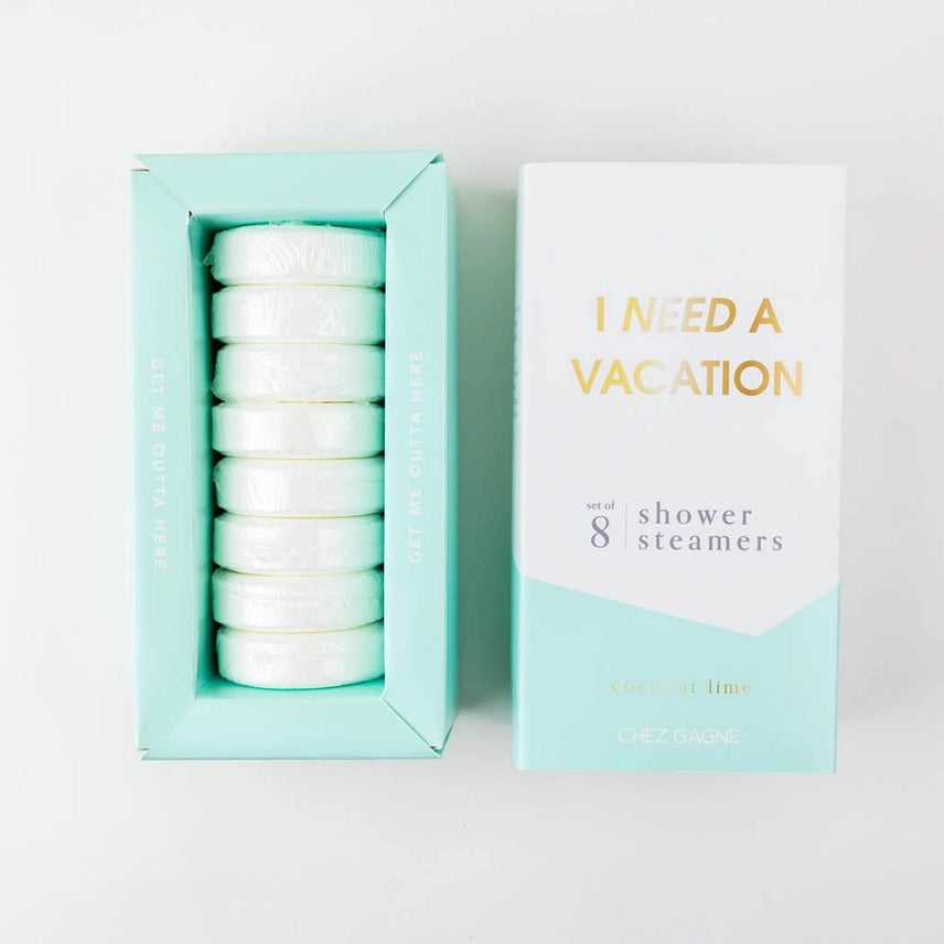 Chez Gagne | I Need A Vacation Shower - Shower Steamers