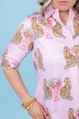 Dizzy LIzzie | Chatham Pink Cheetah Dress