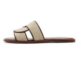 Schutz | Rita Flat - Natural Root Brown