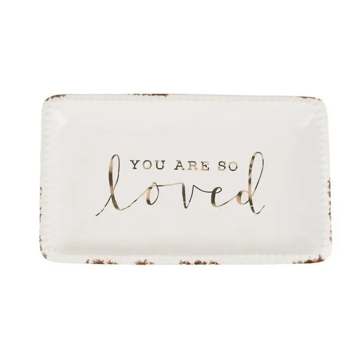 Glory Haus | You Are So Loved Trinket Tray