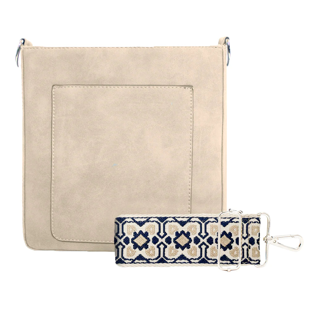 Ashley Suede Crossbody