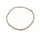 Erin Gray | The Aspen Bracelet in Pale Turquoise Opal