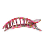 Teleties | Fuchsia Dream Large Round Hair Clip