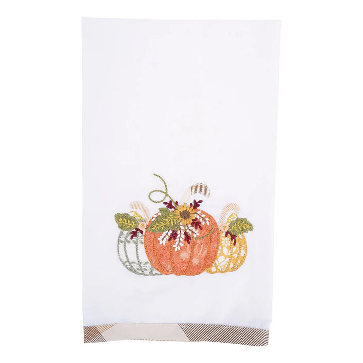 Glory Haus | Happy Harvest Pumpkin Trio Tea Towel