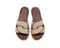 Schutz | Rita Flat - Natural Root Brown