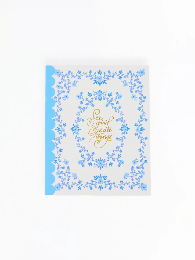 Mary Square | Scallop Notebook | See Good in All Things