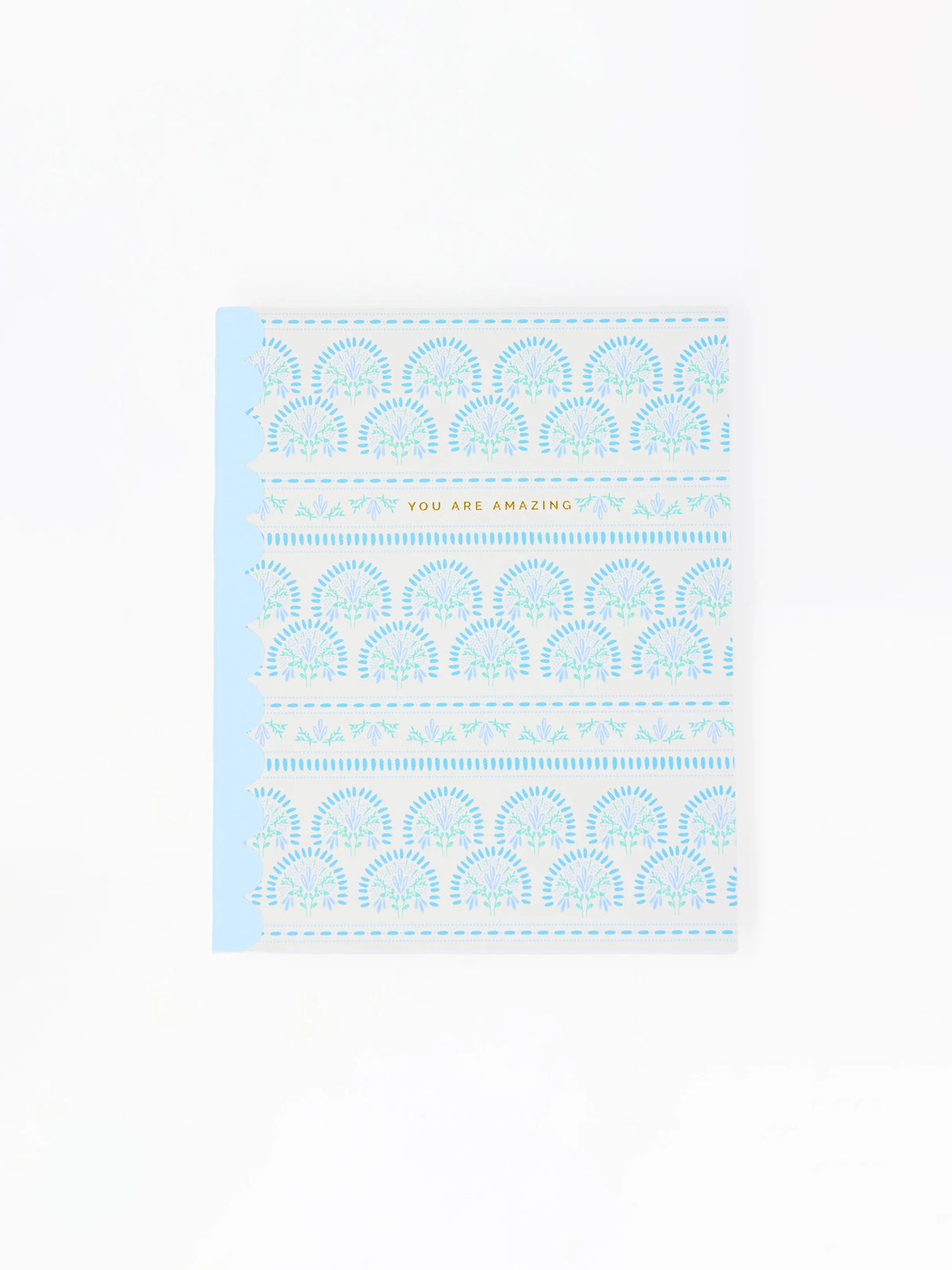 Mary Square | Scallop Notebook | You are Amazing