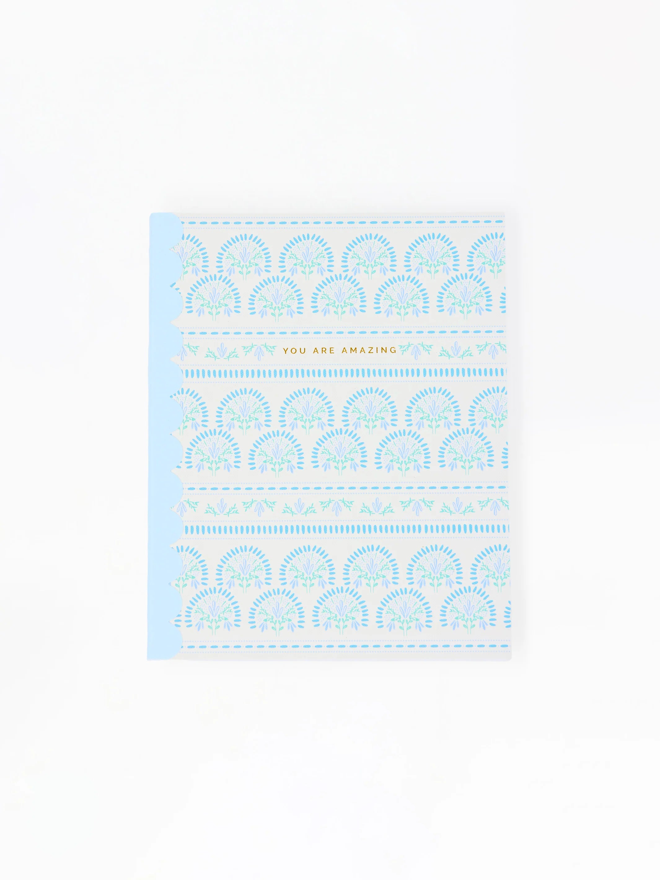 Mary Square | Scallop Notebook | You are Amazing