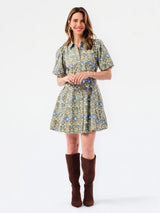 Mary Square | Rory Mini Dress | Ashdown Abbey Olive