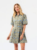 Mary Square | Rory Mini Dress | Ashdown Abbey Olive