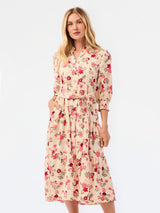 Mary Square | Eleanor Dress | Mistflower Pink